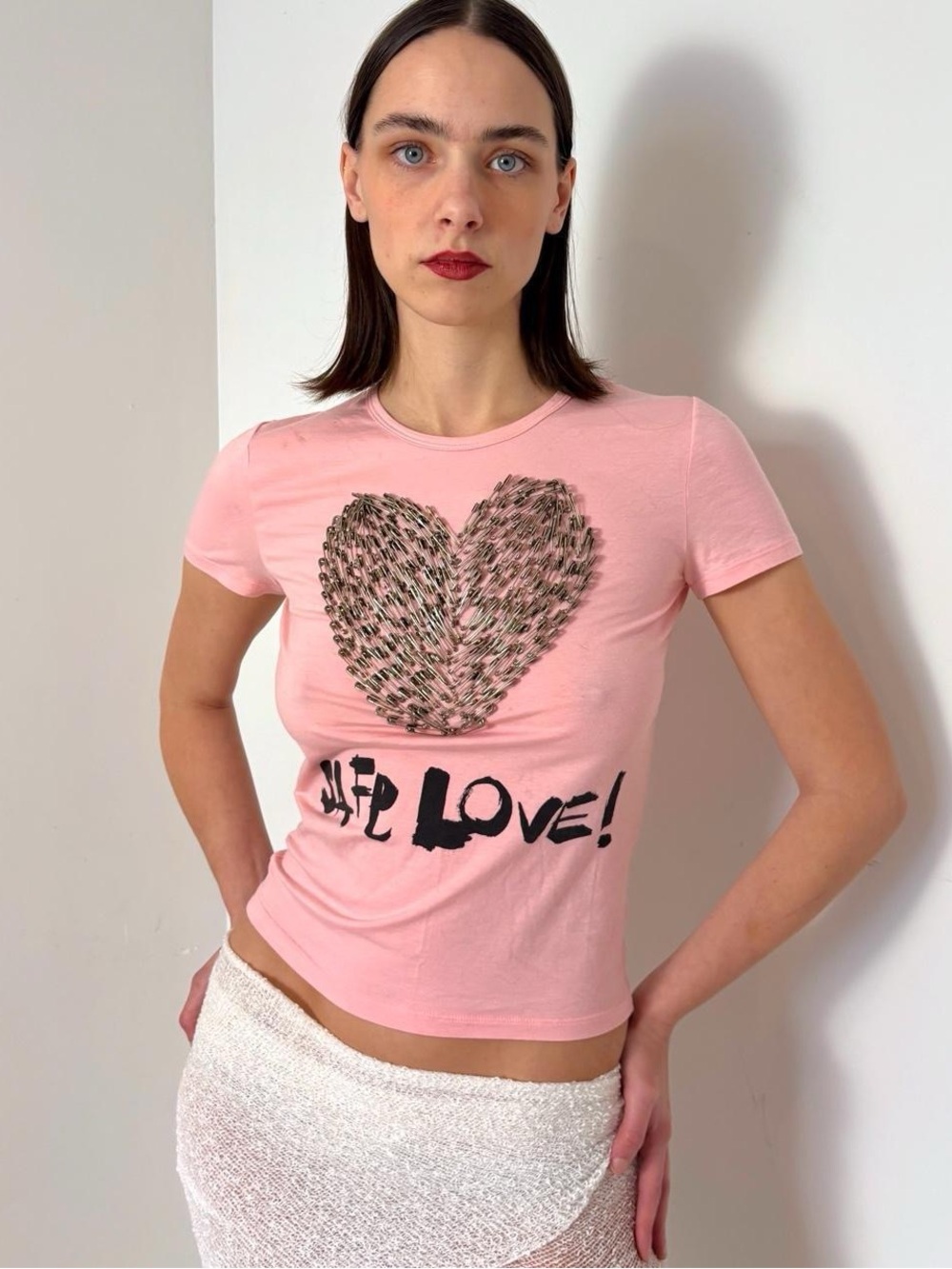 S/S 2001 Moschino “Safe Love” runway top - Picture 5 of 8
